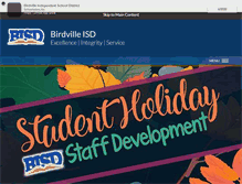 Tablet Screenshot of birdvilleschools.net